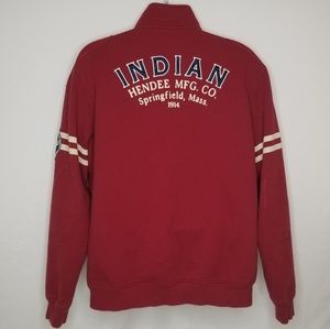 Indian Motorcycle Hendee Mfg Co Zip Up Sweatshirt
